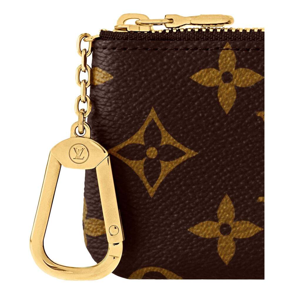 Louis Vuitton Monogram Coated Canvas Key Pouch